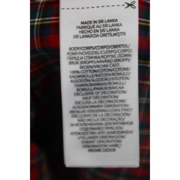 RALPH LAUREN MEN'S SIZE LARGE LONG SLEEVE RED PLAID BUTTON DOWN SHIRT - Picture 8 of 8